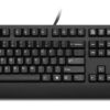 Lenovo Preferred Pro II - Tastatur - full size - USB - QWERTY - dansk - sort - brun kasse