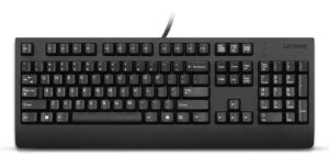 Lenovo Preferred Pro II - Tastatur - full size - USB - QWERTY - dansk - sort - brun kasse