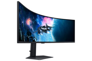 Samsung Odyssey G9 S49CG954EU - G95C Series - LED-skærm - gaming - kurvet - 49"" - 5120 x 1440 Dual Quad HD @ 240 Hz - VA - 450 cd/m² - 2500:1 - DisplayHDR 1000 - 1 ms - 2xHDMI, DisplayPort - sort - Billede 5