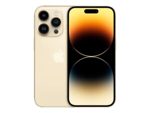 Apple iPhone 14 Pro - 5G smartphone - dual-SIM / Intern hukommelse 128 GB - OLED-skærm - 6.1"" - 2556 x 1179 pixels (120 Hz) - 3x bagkamera 48 MP, 12 MP, 12 MP - front camera 12 MP - guld - Preowned Grade B