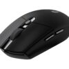 Logitech G G305 - Mus - optisk - 6 knapper - trådløs - 2.4 GHz - trådløs modtager (USB) - sort