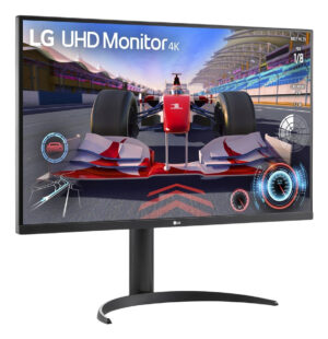 LG UltraFine 32UR550K-B - LED-skærm - 32"" (31.5"" til at se) - 3840 x 2160 4K UHD (2160p) @ 60 Hz - VA - 250 cd/m² - 3000:1 - HDR10 - 4 ms - 2xHDMI, DisplayPort - højtalere - sort - Billede 2