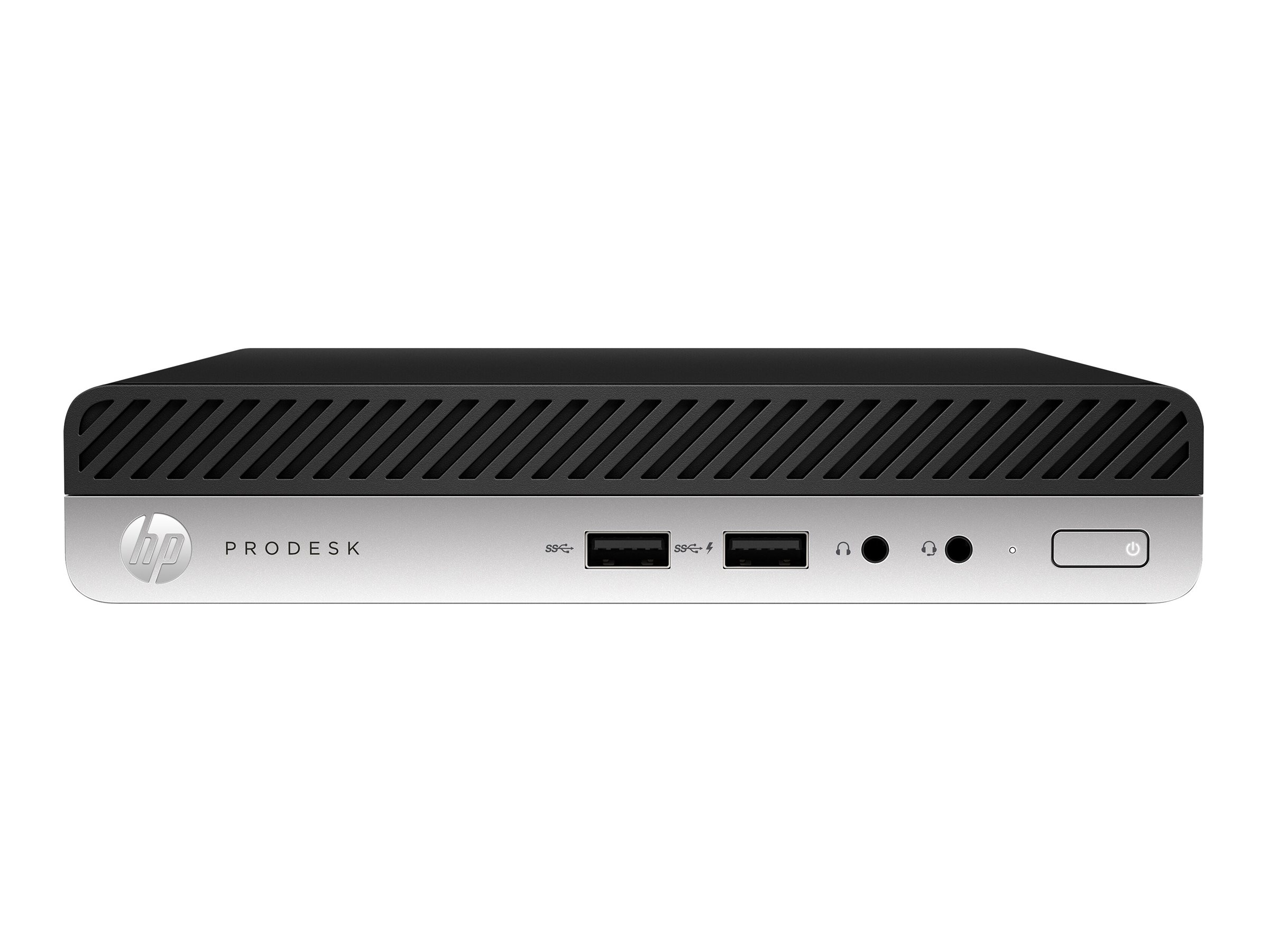HP ProDesk 400 G5 - Mini desktop Core i5 9500T / op til 3.7 GHz - RAM 8 GB - SSD 256 GB - NVMe - UHD Graphics 630 - Gigabit Ethernet - Win 11 Pro 64-bit - Preowned Grade A - Billede 2
