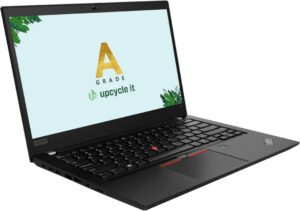 upcycle it Lenovo ThinkPad T495 (Refurbished) A AMD Ryzen™ 5 PRO 3500U Laptop 35,6 cm (14") Fuld HD 8 GB DDR4-SDRAM 256 GB SSD Windows 11 Pro Sort Nordisk - Billede 2