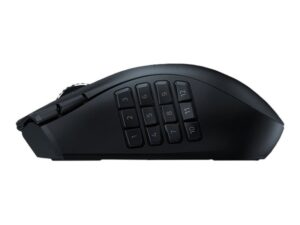 Razer Naga V2 HyperSpeed - Mus - ergonomisk - højrehåndet - optisk - 21 knapper - trådløs - Bluetooth, 2.4 GHz - trådløs modtager (USB) - Billede 4