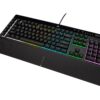 CORSAIR Gaming K55 RGB PRO - Tastatur - bagbelyst - USB - Nordisk - sort