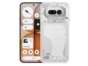 Nothing Phone (4a) - 5G smartphone - dual-SIM - RAM 8 GB / Intern hukommelse 128 GB - OLED display - 6.78"" - 2720 x 1224 pixels (120 Hz) - 3x bagkamera 50 MP, 50 MP, 8 MP - front camera 32 MP - hvid