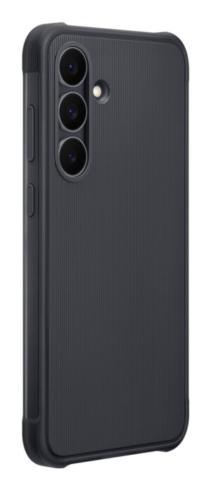 Samsung EF-RS731 - Beskyttelsescover til mobiltelefon - grov - blød berøring-silikone - sort - for Galaxy S25 FE - Billede 3