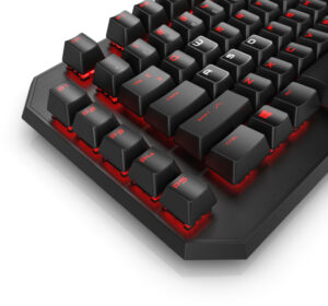 OMEN by HP Sequencer - Tastatur - bagbelyst - USB - Pan Nordic - tastkontakt: blå kontakt - Billede 4