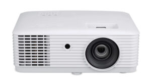 Acer HL6513i. Projektor lysstyrke: 4000 ANSI lumens, Projektionsteknologi: DLP, Projektor indbygget opløsning: 1080p (1920x1080). Lyskilde type: Laser, Levetid for lyskilde: 20000 t, Levetid for lyskilde (økonomisk tilstand): 30000 t. Fokus: Vejledning, Brændviddeområde: 15.843 - 17.445 mm, Blændeområde (F-F): 2 - 2,05. Understøttede grafikopløsninger: 1920 x 1080 (HD 1080), 3840 x 2160, Understøttede videotilstande: 1080p. Seriel grænsefladetype: RS-232, HDMI- stiktype: Fuld størrelse - Billede 3