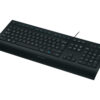 Logitech K280e - Tastatur - USB - tysk - sort