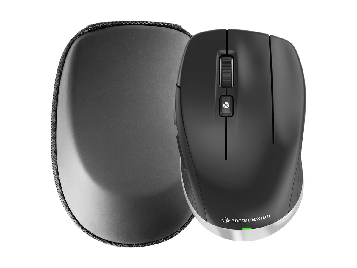 3Dconnexion CadMouse Compact Wireless Optisk Trådløs Kablet Sort - Billede 3