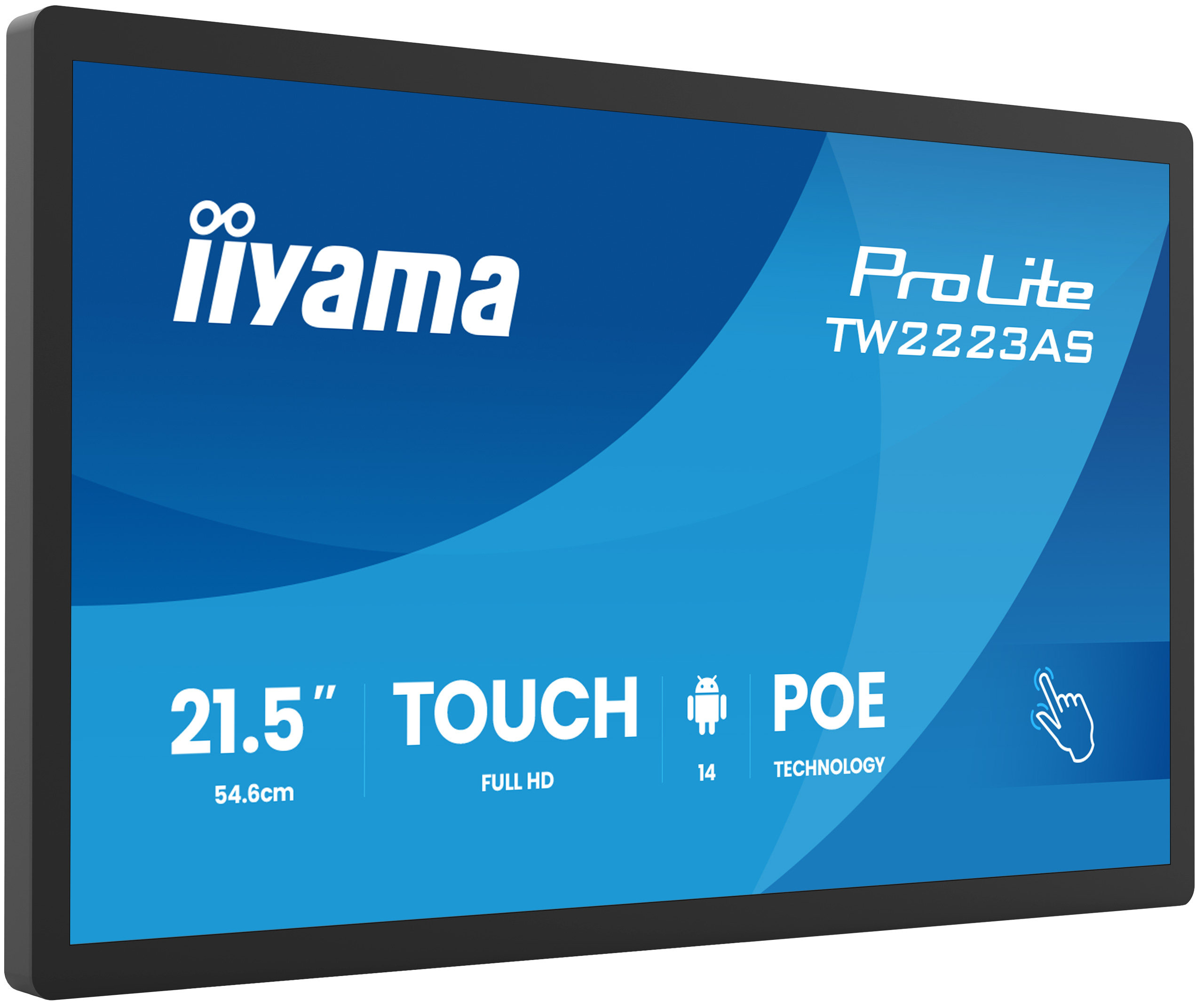 iiyama ProLite TW2223AS-B3P computer monitor - Billede 2