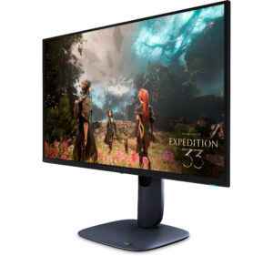 Alienware 27 4K QD-OLED Gaming Monitor AW2725Q - OLED-monitor - gaming - 27"" (26.7"" til at se) - 3840 x 2160 4K @ 240 Hz - 1000 cd/m² - 1500000:1 - DisplayHDR 400 True Black - 0.03 ms - 2xHDMI, DisplayPort - Billede 2