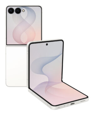 Samsung Galaxy Z Flip8 - 5G smartphone - dual-SIM - RAM 12 GB / Intern hukommelse 256 GB - OLED display - 6.9"" - 6.9"" - 2520 x 1080 pixels 2520 x 1080 pixels (120 Hz) - 2x bagkameraer 50 MP, 12 MP - front camera 10 MP - fløde - Billede 2