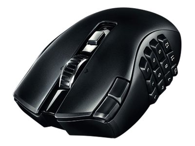Razer Naga V2 HyperSpeed - Mus - ergonomisk - højrehåndet - optisk - 21 knapper - trådløs - Bluetooth, 2.4 GHz - trådløs modtager (USB) - Billede 2