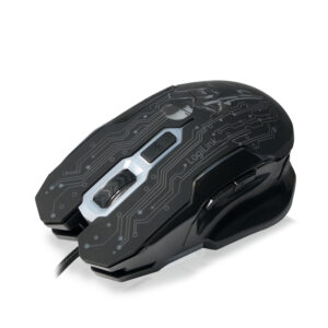 LogiLink Gaming - Mus - optisk - 6 knapper - kablet - USB - sort - Billede 2