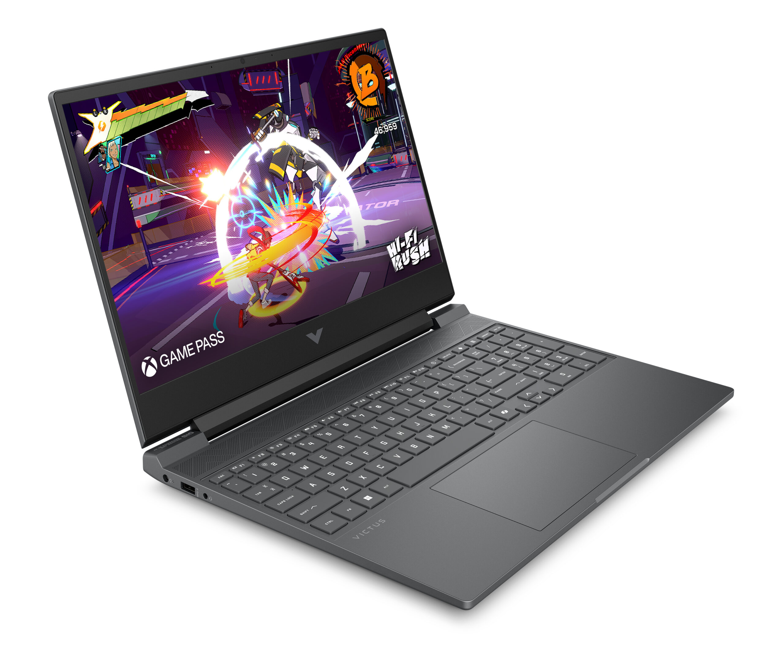 HP Victus Gaming 15-fa2010no, Intel Core 5, 39,6 cm (15.6"), 1920 x 1080 pixel, 16 GB, 512 GB, Windows 11 Home - Billede 2