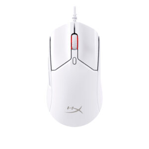 HyperX Pulsefire Haste 2 - Mus - optisk - 6 knapper - kablet - hvid