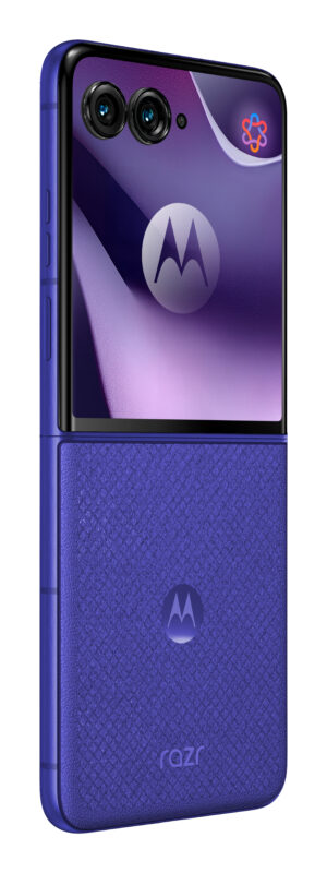 Motorola razr 70 ultra 512GB/16GB - PANTONE Orient Blue - Billede 5