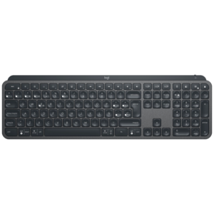 Logitech MX Keys for Business - Tastatur - bagbelyst - trådløs - Bluetooth, 2.4 GHz - QWERTY - Pan Nordic - grafit