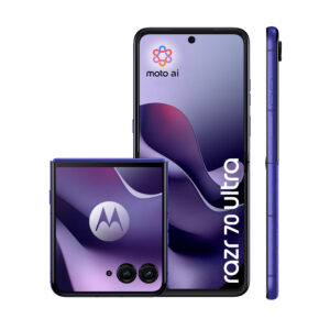 Motorola razr 70 ultra 512GB/16GB - PANTONE Orient Blue - Billede 2