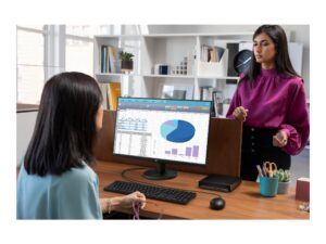 HP ProDesk 600 G6 - Mini desktop Core i3 10100T&nbsp/ op til 3.8 GHz - RAM 8 GB - SSD 256 GB - NVMe, TLC - UHD Graphics 630 - Gigabit Ethernet - Win 11 Pro 64-bit - Preowned Grade B - Billede 2