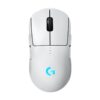 Logitech G PRO 2 - Mus - gaming - højre- og venstrehåndet - optisk - 8 knapper - trådløs, kablet - USB, 2.4 GHz - USB Logitech LIGHTSPEED-modtager - hvid