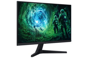 Samsung Odyssey G5 S27FG530EU - G53F Series - LED-skærm - gaming - 27"" - 2560 x 1440 QHD @ 200 Hz - IPS - 300 cd/m² - 1000:1 - HDR10 - 1 ms - 2xHDMI, DisplayPort - sort - Billede 4
