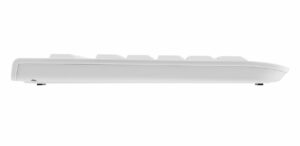 CHERRY KW 3000 - Tastatur - lav støj, fuld størrelse - trådløs - 2.4 GHz - QWERTZ - tysk - hvid - Billede 2