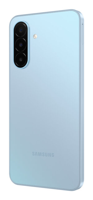 Samsung Galaxy A18. Skærm diagonal: 17 cm (6.7""), Skærmopløsning: 1080 x 2340 pixel. Processorfrekvens: 2,4 GHz. RAM kapacitet: 4 GB, Intern lagerkapacitet: 128 GB. Bagerste kamera opløsning (numerisk): 50 MP, Bagkamera type: Tredobbelt kamera. SIM-korts kapacitet: Hybrid Dual SIM. Operativsystem installeret: Android 10. Batterikapacitet: 5000 mAh. Produktfarve: Blå. Vægt: 196 g - Billede 4