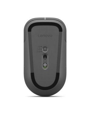 Lenovo Pro Plus 6050 - Mus - multitilstand - optisk - 6 knapper - trådløs - Bluetooth 5.3, 2.4 GHz - trådløs modtager (USB) - luna-grå - brun kasse - for ThinkPad T16 Gen 4 21QN - Billede 2