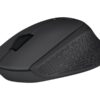 Logitech M280 - Mus - højrehåndet - optisk - 3 knapper - trådløs - 2.4 GHz - trådløs modtager (USB) - sort