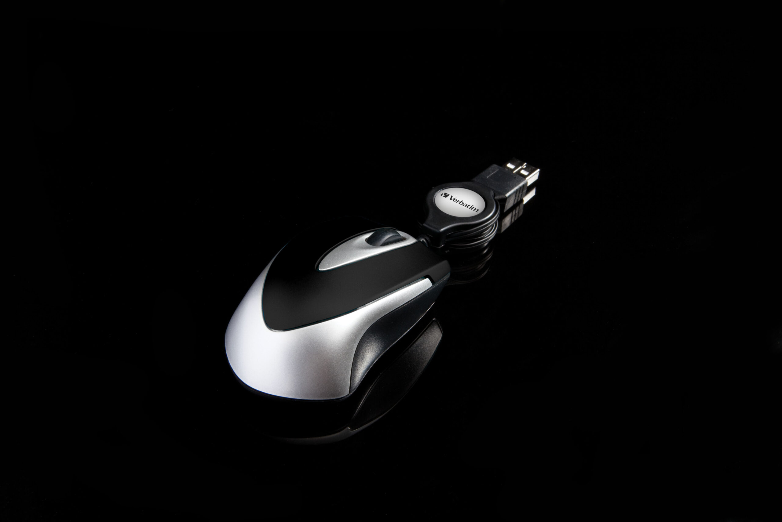 Verbatim Go Mini Optical Travel Mouse - Mus - højre- og venstrehåndet - optisk - kablet - USB - sort - Billede 4