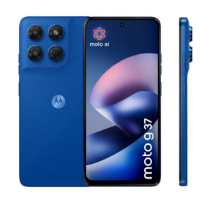 Motorola Moto G37 - 5G smartphone - dual-SIM - RAM 4 GB / Intern hukommelse 128 GB - microSD slot - LCD-skærm - 6.67"" - 1604 x 720 pixels (120 Hz) - 2x bagkameraer 50 MP - front camera 8 MP - pantone nautisk blå - Billede 2