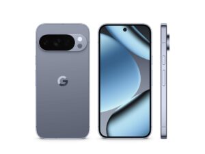 Google Pixel 10 Pro - 5G smartphone - dual-SIM - RAM 16 GB / Intern hukommelse 128 GB - OLED display - 6.3"" - 1280 x 2856 pixels (120 Hz) - 3x bagkamera 50 MP, 48 MP, 48 MP - front camera 42 MP - månesten - Billede 2