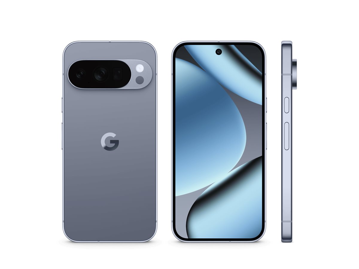 Google Pixel 10 Pro - 5G smartphone - dual-SIM - RAM 16 GB / Intern hukommelse 128 GB - OLED display - 6.3"" - 1280 x 2856 pixels (120 Hz) - 3x bagkamera 50 MP, 48 MP, 48 MP - front camera 42 MP - månesten - Billede 2