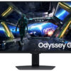 Samsung Odyssey G7 S27DG702EU - G70D Series - LED-skærm - Smart - gaming - 27"" - 3840 x 2160 4K UHD (2160p) @ 144 Hz - Fast IPS - 350 cd/m² - 1000:1 - DisplayHDR 400 - 1 ms - 2xHDMI, DisplayPort - højtalere - sort