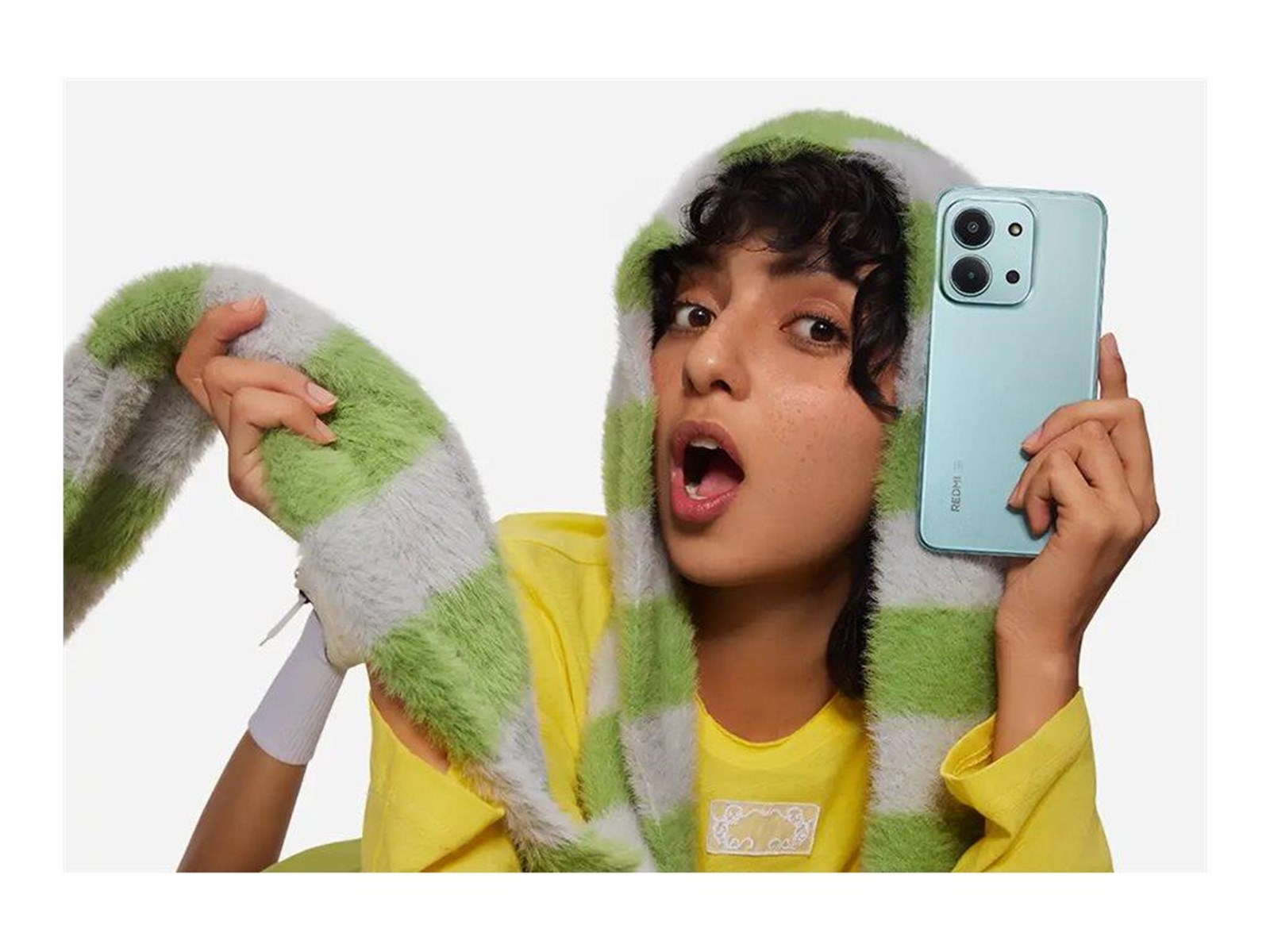 Xiaomi Redmi 15C 5G 128GB/4GB - Mint Green - Billede 3