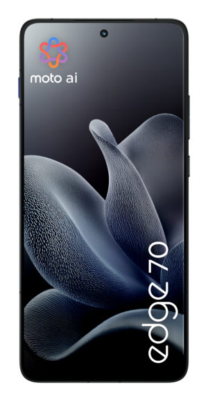 Motorola Edge 70 - 5G smartphone - dual-SIM - RAM 12 GB / Intern hukommelse 512 GB - pOLED display - 6.67"" - 2712 x 1220 pixels (120 Hz) - 3x bagkamera 50 MP, 50 MP - front camera 50 MP - pantone gadgetgrå - Billede 3