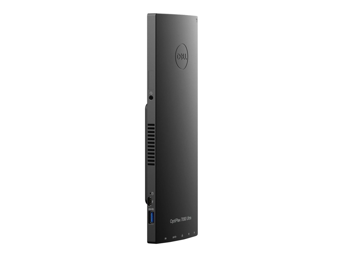 Dell OptiPlex 7090 Ultra - UFF Core i5 1145G7 / op til 4.4 GHz - vPro - RAM 8 GB - SSD 256 GB - Intel Iris Xe Graphics - Gigabit Ethernet - Win 11 Pro 64-bit - skærm: ingen - sort - Preowned Grade A - Billede 2