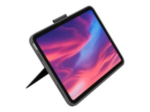 Logitech Combo Touch - Tastatur og folio-kasse - med trackpad - bagbelyst - Apple Smart connector - QWERTY - nordisk (dansk/finsk/norsk/svensk) - oxford-grå - for Apple 10.9-inch iPad (10. generation) iPad A16 Wi-Fi, A16 Wi-Fi + Cellular