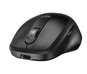 HP 725 - Sæt med mus og tastatur - multi-enhed, genopladelig, drevet af superkondensator - full size - trådløs - Bluetooth, 2.4 GHz - Pan Nordic - nattesort - Smart Buy - Billede 4