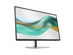 HP 527pu - Series 5 Pro - LED-skærm - 27"" - 2560 x 1440 QHD @ 100 Hz - IPS - 350 cd/m² - 1500:1 - 5 ms - HDMI, DisplayPort, USB-C - jet black, naturlig sølv og jet sort (stativ) - Billede 3