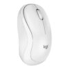 Logitech M240 Silent - Mus - højre- og venstrehåndet - optisk - 3 knapper - trådløs - Bluetooth - off-white