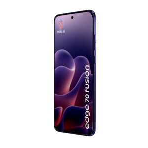 Motorola Edge 70 Fusion - 5G smartphone - dual-SIM - RAM 8 GB / Intern hukommelse 256 GB - OLED display - 6.78"" - 2772 x 1272 pixels (144 Hz) - 3x bagkamera 50 MP, 13 MP - front camera 32 MP - pantone orient blå - Billede 5