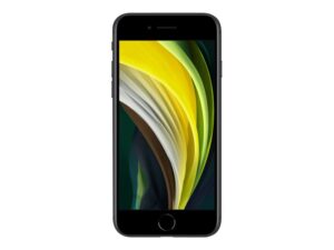 Apple iPhone SE (2. generation) - 4G smartphone - dual-SIM / Intern hukommelse 128 GB - LCD-skærm - 4.7"" - 1334 x 750 pixels - rear camera 12 MP - front camera 7 MP - sort - Preowned Grade A+