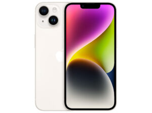 Apple iPhone 14 - 5G smartphone - dual-SIM / Intern hukommelse 128 GB - OLED-skærm - 6.1"" - 2532 x 1170 pixels - 2x bagkameraer 12 MP, 12 MP - front camera 12 MP - stjerneskær - Preowned Grade A