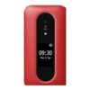DORO Leva L30 - 4G funktionstelefon - RAM 64 MB / Intern hukommelse 128 MB - microSD slot - LCD display (TFT) - 320 x 240 pixels (60 Hz) - rear camera 2 MP - rød/hvid