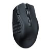 Razer Naga V2 HyperSpeed - Mus - ergonomisk - højrehåndet - optisk - 21 knapper - trådløs - Bluetooth, 2.4 GHz - trådløs modtager (USB)